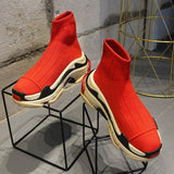 Triple S Sock Platform Sneakers