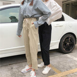 High Waisted Relaxed Fit Trousers