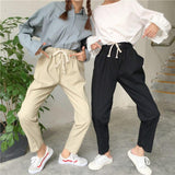 High Waisted Relaxed Fit Trousers