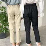 High Waisted Relaxed Fit Trousers