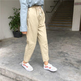 High Waisted Relaxed Fit Trousers