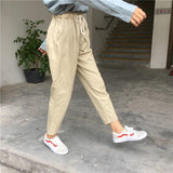 High Waisted Relaxed Fit Trousers