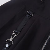 Gothic Pleated Mini Skirt