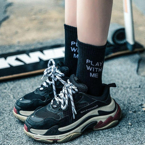 "Play With Me" Socks
