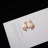 "Painted Nails" Earrings