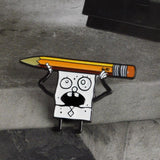 Doodle Bob Sponge Bob Pin