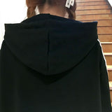 Oversized Striped Hoodie