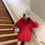 Oversized Striped Hoodie