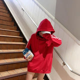 Oversized Striped Hoodie