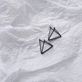 Geometric Skeleton Earrings