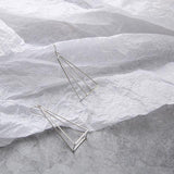 Geometric Skeleton Earrings