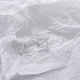 Geometric Skeleton Earrings