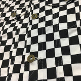 Checkerboard Cropped Jacket