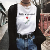 "Same On The Inside" Rose Tee