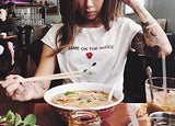 "Same On The Inside" Rose Tee