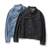 Oversized Distressed Denim Jacket