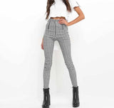 Black & White Gingham Pants
