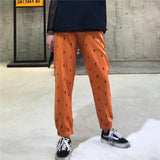 Dollar Sign Printed Sport Trousers