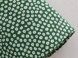 Green Ruffled Floral Dress