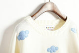 Cloud Knitted Pull Over