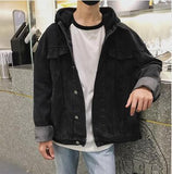 Oversized Distressed Denim Jacket