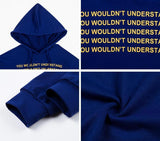 "You Wouldn't Understand" Cropped Hoodie