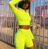 Classic Biker Two Piece Set