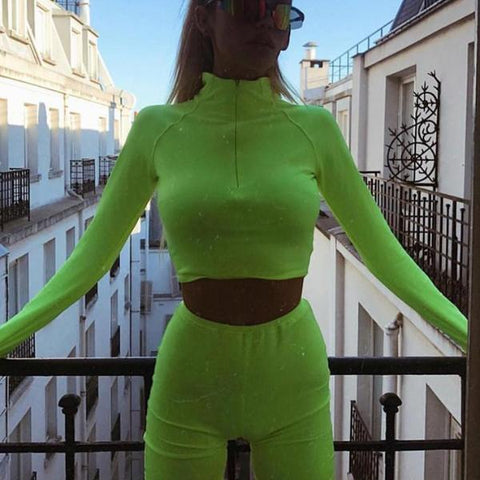 Classic Biker Two Piece Set