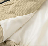 Oversized Corduroy Down Jacket