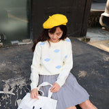 Cloud Knitted Pull Over