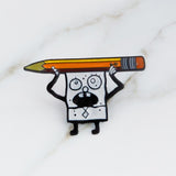 Doodle Bob Sponge Bob Pin