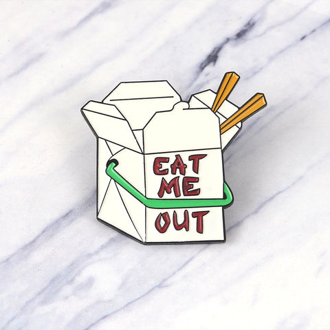 Eat Me Out Pin