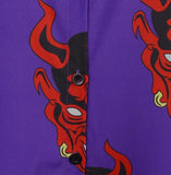 Devil Button Up Top
