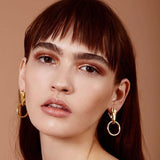 Gold Hands Earrings