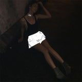 3M Reflective High Waisted Shorts
