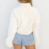 Plush Teddy Pullover
