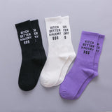 "Bitch Better Have My Money" Socks