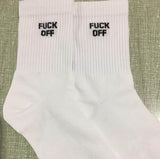"Fuck Off" Socks