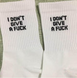 "IDGAF" Socks