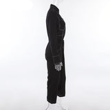 Denim Flight Jumpsuit