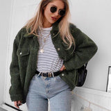 Teddy Button Up Jacket