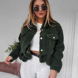 Teddy Button Up Jacket