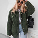Teddy Button Up Jacket