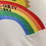 "You Must Be Guilty Of Something" Embroidered Tee