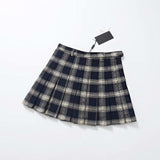 Plaid Yellow Skirt