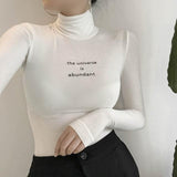 "The Universe Is Abundant" Turtleneck