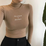 "The Universe Is Abundant" Turtleneck