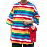 Oversized Rainbow Tee