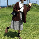 Oversized Thick Knit Cardigan