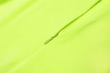 Long Sleeve Zip Up Sport Maxi Dress